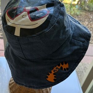 Marc By Marc Jacobs Charcoal Hat with Heart Sunglasses Design